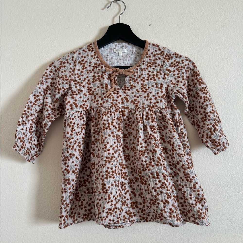 Rylee + Cru Kids Cotton Dress 4-5T Pockets